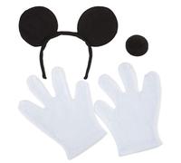 W WIDMANN MILANO Party Fashion MOUSE dress-up set (ears, nose, gloves) -