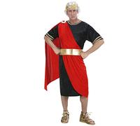 Widmann 70452 Coutume Nerone M Tunique , Ceinture, Couronne De Laurier ) Rouge