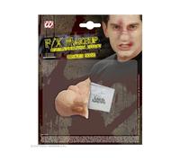 W WIDMANN MILANO Party Fashion, Nez cassé réaliste, 100% latex durable, polyvalent pour toutes occasions, taille unique pour tous, application facile avec colle incluse