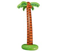 W WIDMANN MILANO Party Fashion - Palmier gonflable 180 cm, décoration tropicale pour les fêtes sur la plage et les événements à thème
