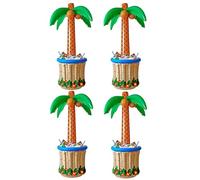W WIDMANN MILANO Party Fashion Palmier Gonflable avec Refroidisseur de Boisson, à remplir avec de la Glace et de l'eau, Refroidisseur de Bouteille pour fête sur la Plage
