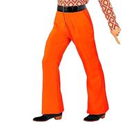 W WIDMANN MILANO Party Fashion - Pantalon homme des années 70, style groovy, disco fever, costumes de carnaval