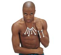 Widmann Set de bijoux Bones (collier, bracelet, boucles d'oreilles) tribal multicolore G