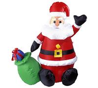 W WIDMANN MILANO Party Fashion - Père Noël gonflable à LED 122 cm