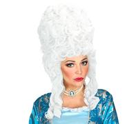 Widmann Perruque Marie-Antoinette 6249R Blanc Taille Unique