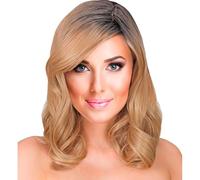 W WIDMANN MILANO Party Fashion - Perruque Bella, résistante à la chaleur jusqu'à 120 °C, facile d'entretien et d'aspect naturel