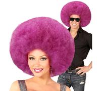 W WIDMANN MILANO Party Fashion - Perruque bouclée géante pour femmes et hommes, accessoire pour carnaval, fêtes années 80, Halloween