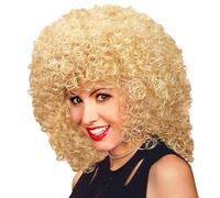W WIDMANN MILANO Party Fashion - Perruque bou Gabrielle | Perruque en cheveux synthétiques au look années 60 pour le carnaval, les soirées à thème, les costumes hippies et disco