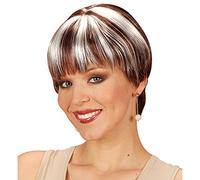 W WIDMANN MILANO Party Fashion - Perruque cheveux courts, cheveux synthétiques, disco, coiffures courtes, perruque cheveux courts femme