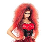 W WIDMANN MILANO Party Fashion - Perruque coiffure géante, cheveux artificiels, vieille femme, sorcière, fête à thème, carnaval
