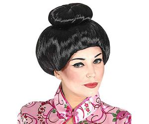 W WIDMANN MILANO Party Fashion - Perruque de geisha noire