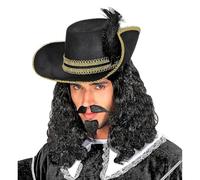 Musketeer WIG, Moustache and Goatee in Box -