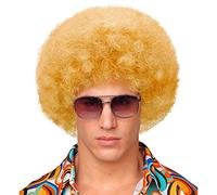 W WIDMANN MILANO Party Fashion - Perruque disco des années 70 | Perruque volumineuse aux boucles rétro, pour le carnaval, les soirées à thème et les festivals de musique populaire