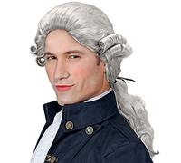 W WIDMANN MILANO Party Fashion - Perruque Duke Donatien, cheveux artificiels, tresse, baroque, noblesse