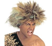 Widmann – Perruque – Caveman 6103P – Homme de l'âge de pierre, brune – Carnaval