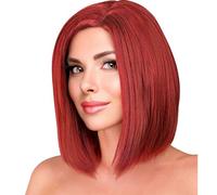 W WIDMANN MILANO Party Fashion - Perruque Jenny, résistante à la chaleur jusqu'à 120 °C, facile d'entretien et d'aspect naturel