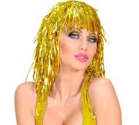 W WIDMANN MILANO Party Fashion - Perruque Lametta, Disco Fever, Carnaval
