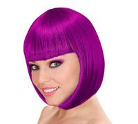 W WIDMANN MILANO Party Fashion - Perruque Lou Lou, Disco, cheveux courts, Bob, Accessoires pour Costumes de Carnaval