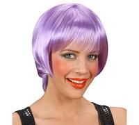 W WIDMANN MILANO Party Fashion - Perruque Rave, Cheveux synthétiques, Bob, Coiffure courte, Perruque cheveux courts Femme