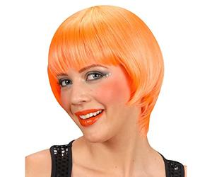 W WIDMANN MILANO Party Fashion - Perruque Rave, Cheveux synthétiques, Bob, Coiffure courte, Perruque cheveux courts Femme