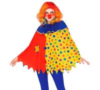 W WIDMANN MILANO Party Fashion - Poncho pour adultes, cape, déguisement pour le carnaval, soirée à thème Halloween