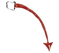 W WIDMANN MILANO Party Fashion- Queue de Diable en Vinyle, Femme, Uni, 8122T, Rouge, Taglia Unica
