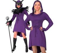 Robe Gothique Médiévale Violette Femme - Taille: S Violet