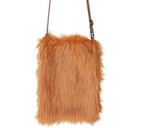 W WIDMANN MILANO Party Fashion – Sac à main en peluche rétro – Style années 80, aspect fourrure