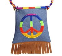 W WIDMANN MILANO Sac à main hippie 9566H avec franges style années 60