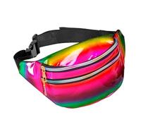W WIDMANN Milano Party Fashion - Sac Banane à Motifs, Sac ventral, Accessoire pour Carnaval, Festival, Quotidien