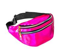 W WIDMANN Milano Party Fashion - Sac Banane à Motifs, Sac ventral, Accessoire pour Carnaval, Festival, Quotidien