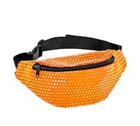 W WIDMANN MILANO Party Fashion - Sac banane avec paillettes, différentes couleurs, sac ventral, accessoire pour costumes de carnaval