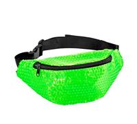 W WIDMANN MILANO Party Fashion - Sac banane avec paillettes, différentes couleurs, sac ventral, accessoire pour costumes de carnaval