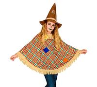 W WIDMANN MILANO Party Fashion SCARECROW (poncho, hat) - (One Size Fits Most Children)