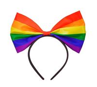 W WIDMANN MILANO Party Fashion - Serre-tête arc-en-ciel, accessoire de costume unisexe pour la Pride, le carnaval et les festivals