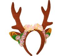 W WIDMANN MILANO Party Fashion - Serre-tête renne, pour adultes, costume d'animal, pour Noël, carnaval