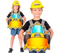 W WIDMANN MILANO Party Fashion - Set de déguisement pour enfants Profession, haut et casquette, fête à thème, déguisements de carnaval pour enfants