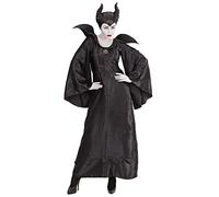 W WIDMANN MILANO Party Fashion - Costume Malefizia, robe, fée sombre, sorcière, conte de fées, déguisements de carnaval, Halloween