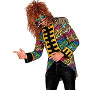 W WIDMANN MILANO Party Fashion - Style années 80 Parade Frac, uniforme de garde, imprimé animalier, directeur de cirque, rock star, costume