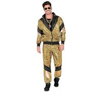 W WIDMANN MILANO Party Fashion - Survêtement fantaisie, style disco, tenue des années 80, survêtement de jogging pour le carnaval et les fêtes