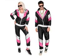 W WIDMANN MILANO Party Fashion - Survêtement fantaisie, style rétro, tenue des années 80, survêtement de jogging pour le carnaval et les fêtes