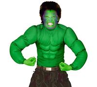 Haut muscles verts enfant 8 à 10 ans verts