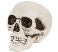 W WIDMANN Milano Party Fashion Tête de Mort avec mâchoire Mobile, crâne décoratif, pour décoration d'halloween, fête effrayante