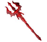 W WIDMANN MILANO Party Fashion - Trident du Diable, 68 cm, avec Motif Ailes et démon, Accessoire pour Costumes d'halloween