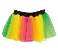 Widmann Tutu multicolore – Adulte – Taille S/M/L – Idéal pour déguisement, danse ou carnaval