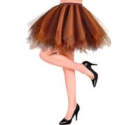 W WIDMANN MILANO Party Fashion - Tutu pour adultes, jupe en tulle multicouche, pour costumes, carnaval, festivals, Halloween
