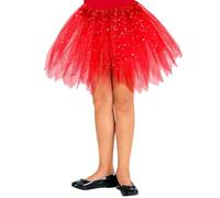 W WIDMANN MILANO Party Fashion - Tutu scintillant, longueur environ 30 cm, jupon, jupon de danseuse, carnaval