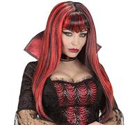 Widmann Perruque Vampira en boîte Womens, rouge, taille unique, vd-wdm02073
