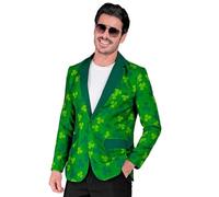 W WIDMANN MILANO Party Fashion - Veste St. Patricks Day hommes, costume, Irlande, trèfle, fête à thème irlandaise