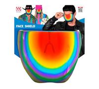 W WIDMANN MILANO Party Fashion - Visière pour adultes, lunettes de fête miroir, pour carnaval, festival, raves